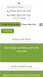 Mobile Screenshot of ithacahealth.org